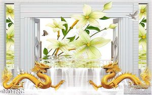 Tranh Rồng điêu khắc treo tường