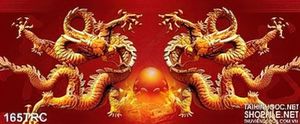 Tranh Rồng điêu trang trí phòng khách