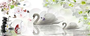 Tranh thiên nga treo tường đẹp