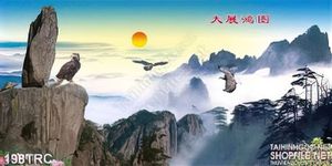Tranh Rồng,công,phượng,thiên nga treo tường