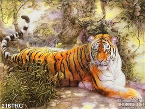 Tranh Rồng,công,phượng,thiên nga, hổ dán tường