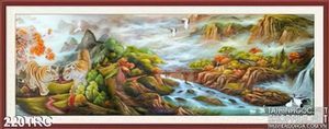 Tranh Rồng,công,phượng,thiên nga phong cảnh đẹp