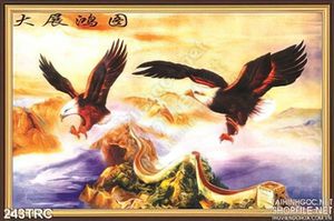 Tranh Rồng,công,phượng,thiên nga, đại bàng