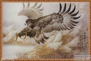 Tranh Rồng,công,phượng,thiên nga, đại bàng thư pháp