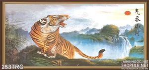Tranh Rồng,công,phượng,thiên nga, hổ trang trí phòng khách