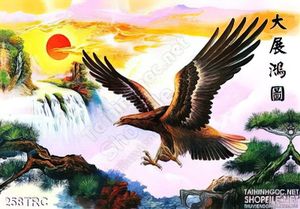 Tranh Rồng,công,phượng,thiên nga, đại bàng phong thủy