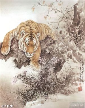 Tranh Rồng,công,phượng,thiên nga, hổ trang trí phòng khách