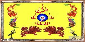 Tranh in canvas kì lân tranh nguyệt