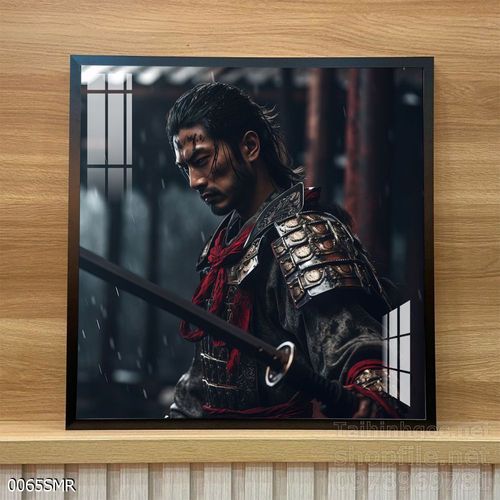 Mẫu tranh chiền binh Samurai décor trang trí tường đẹp độc đáo