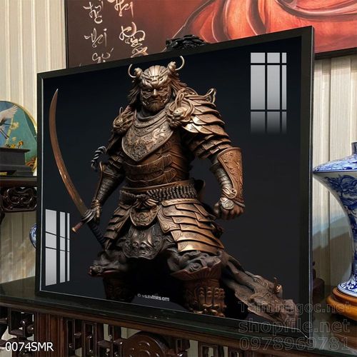 Tranh Samurai decor trang trí tường nhà trang trí tường