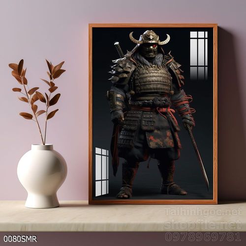 Mẫu tranh Nhật cổ Samurai