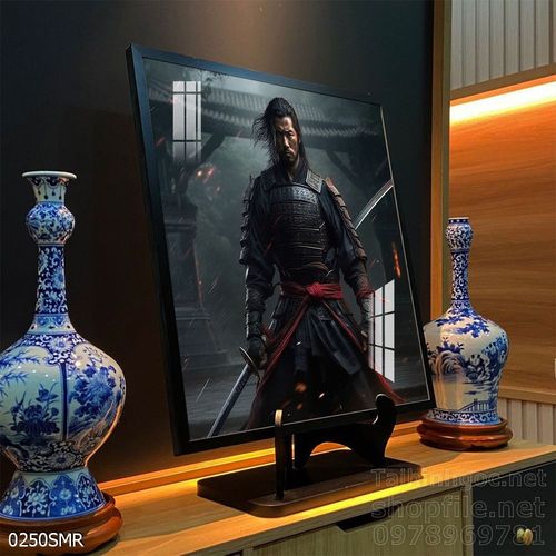 Mẫu tranh chiền binh Samurai décor trang trí tường đẹp độc đáo