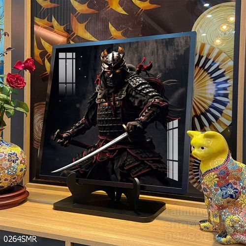 Mẫu tranh chiền binh Samurai décor trang trí tường đẹp độc đáo