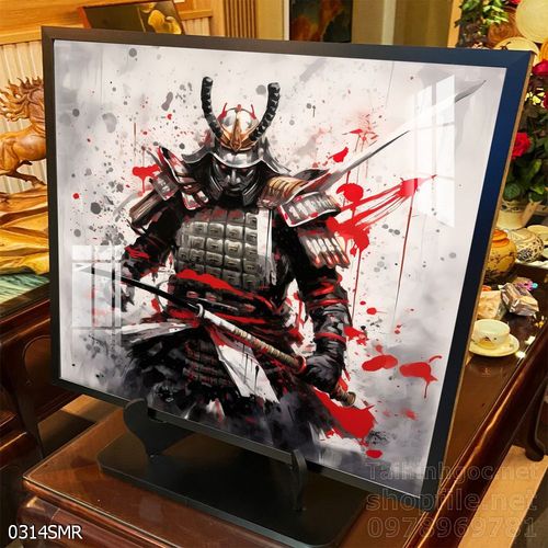 Tranh treo tường Samurai đẹp ấn tượng