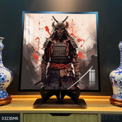 Tranh Samurai decor trang trí tường nhà trang trí tường