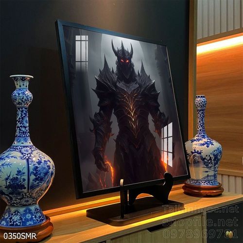 Mẫu tranh chiền binh Samurai décor trang trí tường đẹp độc đáo