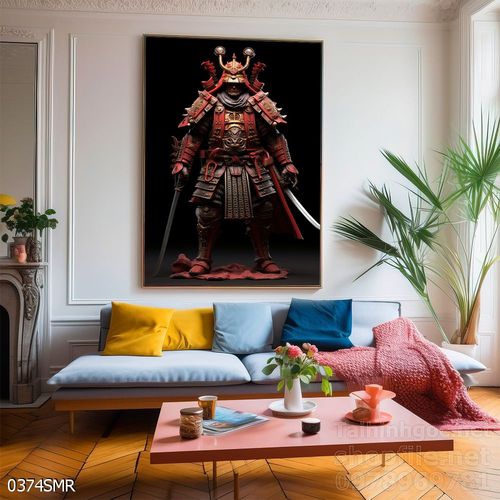 Tranh Samurai decor trang trí tường nhà trang trí tường