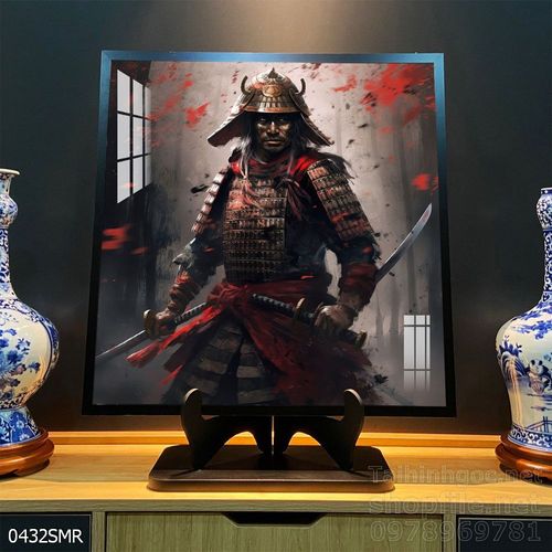 Tranh treo tường nghệ thuật hình Samurai Nhật Bản