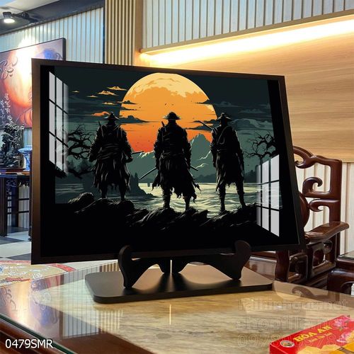 Tranh Samurai decor trang trí tường nhà trang trí tường