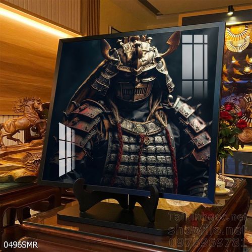 Tranh treo tường Samurai đẹp ấn tượng