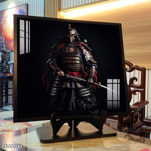 Tranh nghệ thuật treo tường chiến binh Samurai Nhật Bản 