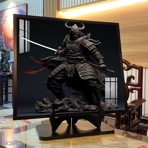 Tranh Samurai phong cách nghệ thuật