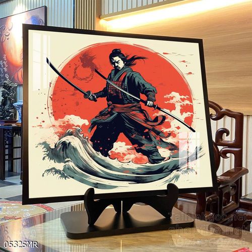 Tranh Samurai decor trang trí tường nhà trang trí tường