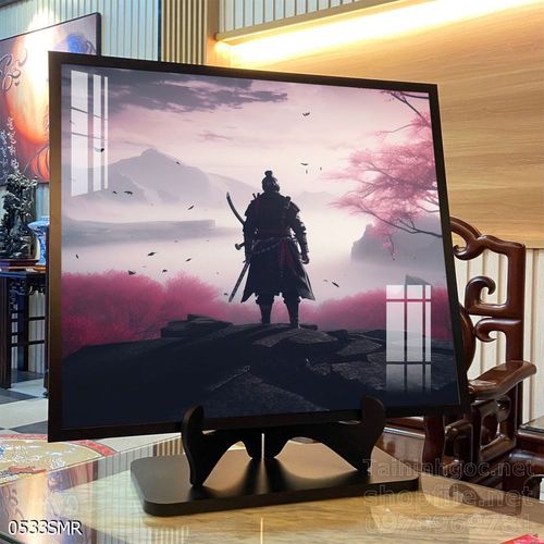 Mẫu tranh Samurai đẹp decor trang trí tường