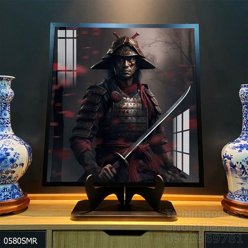 Mẫu tranh Nhật cổ Samurai