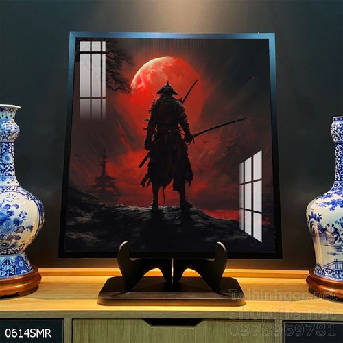 Tranh Samurai decor trang trí tường nhà trang trí tường