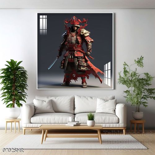 Tranh Samurai decor trang trí tường nhà trang trí tường