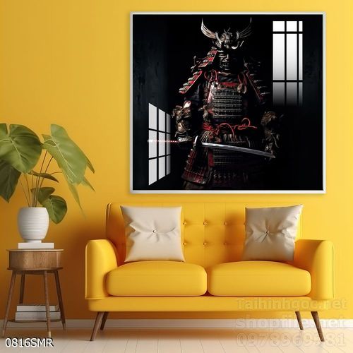 Mẫu Tranh chiến binh Samurai huyền thoại 