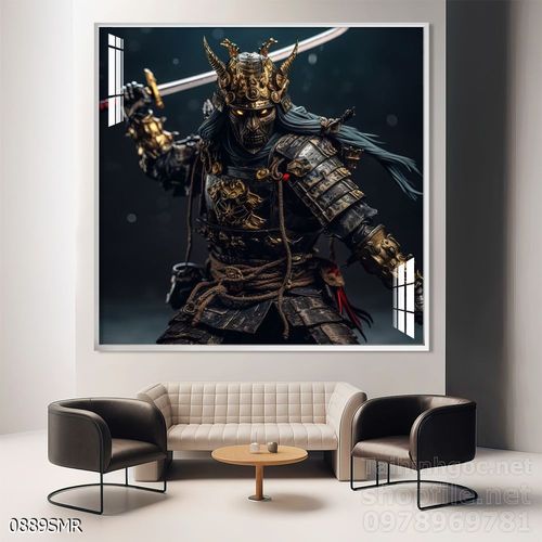 Mẫu tranh Nhật cổ Samurai