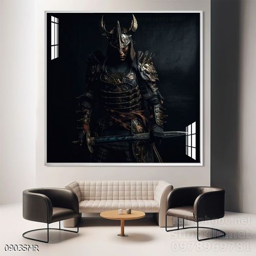 Mẫu tranh Nhật cổ Samurai