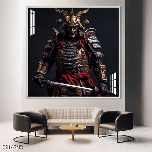 Mẫu tranh Nhật cổ Samurai