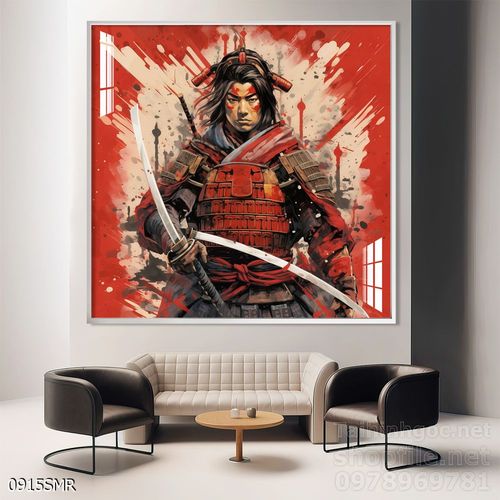 Tranh Samurai Nhật Bản 