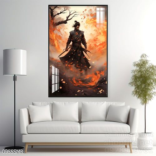 Tranh Samurai Nhật Bản 