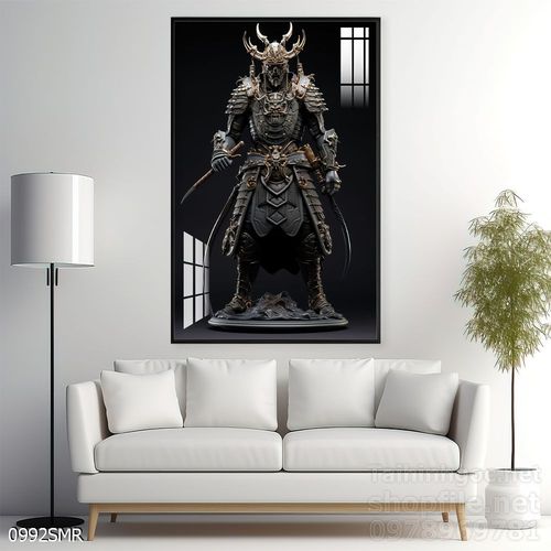 Tranh Samurai decor trang trí tường nhà trang trí tường