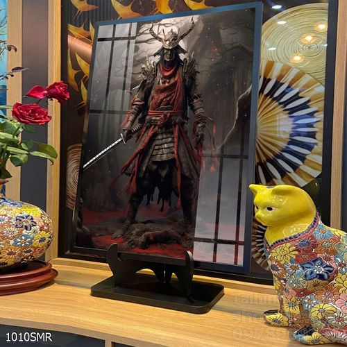 Mẫu tranh chiền binh Samurai décor trang trí tường đẹp độc đáo