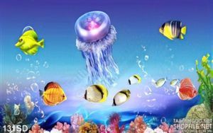 Tranh các sinh vật dưới đại dương