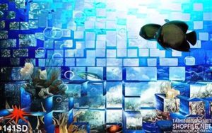 Tranh cá biển ở đại dương
