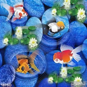 Tranh cá chép và sỏi nghệ thuật