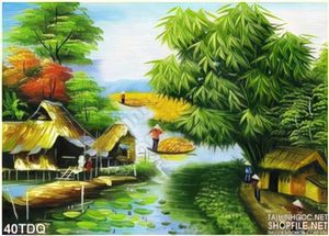 Trang làng quê Việt Nam độc đáo