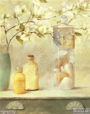 Tranh tĩnh vật hoa quả sơn dầu trang trí tường