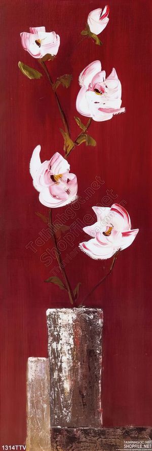 Tranh tĩnh vật hoa quả sơn dầu trang trí