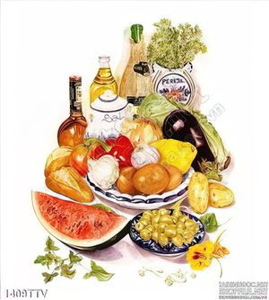 Tranh tĩnh vật hoa quả sơn dầu hiện đại