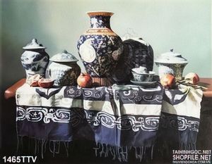 Tranh tĩnh vật hoa quả sơn dầu nghệ thuật