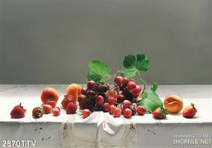 Tranh tĩnh vật hoa quả sơn dầu nghệ thuật