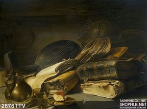 Tranh tĩnh vật hoa quả sơn dầu trang trí đẹp