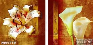 Tranh tĩnh vật hoa quả sơn dầu hiện đại đẹp